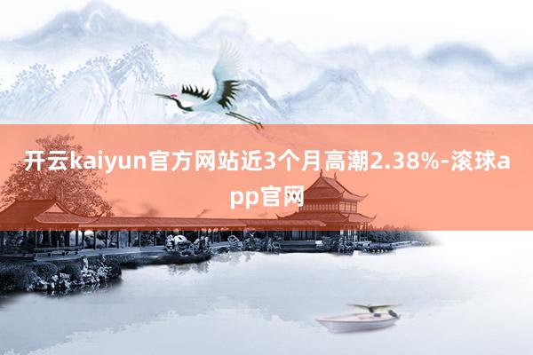 开云kaiyun官方网站近3个月高潮2.38%-滚球app官网