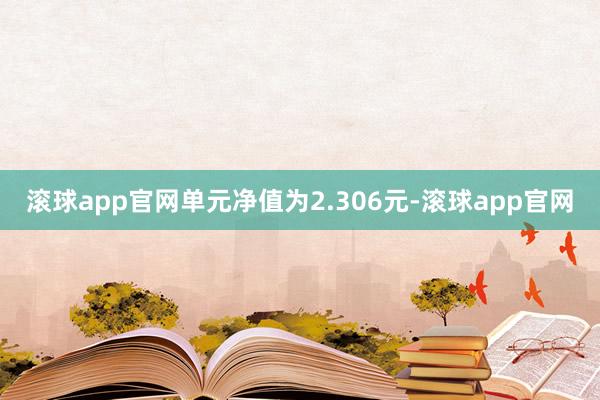 滚球app官网单元净值为2.306元-滚球app官网